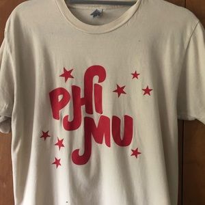 American Apparel Tops - Phi Mu Sorority T-shirt! American Apparel Tops - Phi Mu Sorority T-shirt!